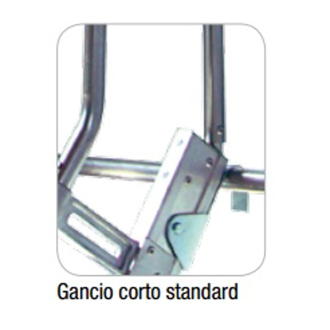 Vendita online Gancio metallico corto standard per scale S15/1 e S15/2